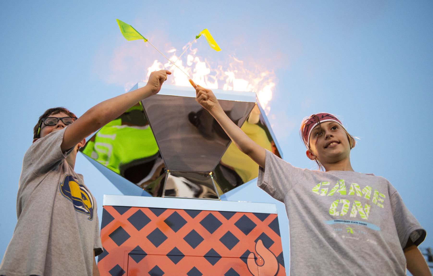State Games opening ceremonies, 7.16